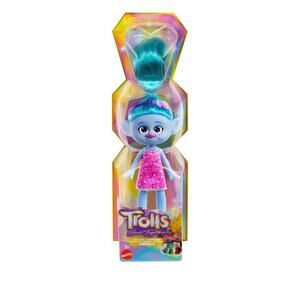 Trolls Band Together Trendsettin’ Fashion Dolls with Vibrant Hair New